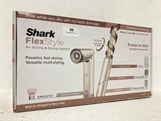 SHARK FLEXSTYLE 4-IN-1 AIR STYLER & HAIR DRYER FOR STRAIGHT & WAVY HAIR - MODEL NO. HD430SLUK - RRP £269