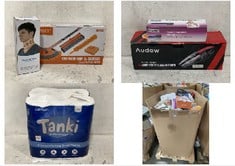 PALLET OF ASSORTED ITEMS TO INCLUDE VATICC CAR WASH MOP & SQUEEGEE CLEANING KIT, AUDEW CORDLESS VACUUM CLEANER (KERBSIDE PALLET DELIVERY)