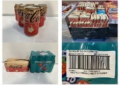 PALLET OF ASSORTED DRINKS TO INCLUDE 12 X BOTTLES OF OASIS SUMMER FRUIT DRINKS - BBE 11/2024 (COLLECTION ONLY)