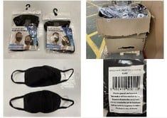 PALLET OF ASSORTED ITEMS TO INCLUDE QTY OF ADULT ONE SIZE FACE MASK IN BLACK - REUSABLE (KERBSIDE PALLET DELIVERY) (KERBSIDE PALLET DELIVERY)