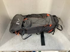 SALEWA ALPTREK 42+5 GREY AND ORANGE WALKING BAG BACK .