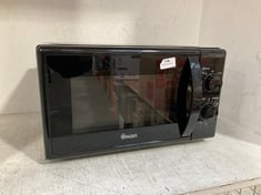 SWAN 20L MICROWAVE IN BLACK .