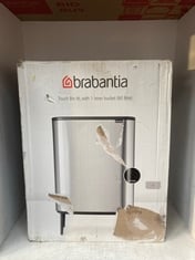 1 X BRABANTIA TOUCH BIN HI WITH 1 INNER BUCKET 60 LITRE .