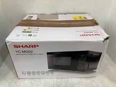 SHARP YC-MG02 MICROWAVE OVEN WITH GRILL .