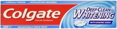 QTY OF ITEMS TO INCLUDE BOX OF ASSORTED HEALTH & BEAUTY TO INCLUDE COLGATE DEEP CLEAN WHITENING TOOTHPASTE, 100ML (6 PACK), CYSTOPURIN CYSTITIS RELIEF, CRANBERRY FLAVOUR AND LOW IN SODIUM, 6 SACHETS.