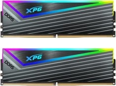 XPG CASTER RGB DDR5 MEMORY (16GBX2) PC ACCESSORY (ORIGINAL RRP - £498.02) IN BLACK. (WITH BOX) [JPTC72392]