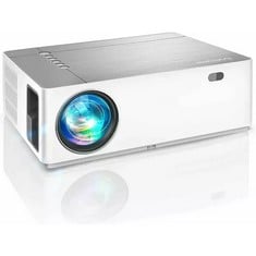 BOMAKER HOME THEATER PARROT I PROJECTOR (ORIGINAL RRP - £289.99) IN SLIVER. (WITH BOX) [JPTC72480]