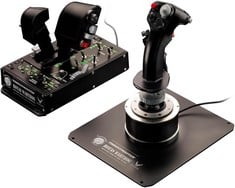 THRUSTMASTER HOTAS WARTHOG GAME ACCESSORIES (ORIGINAL RRP - £399). (WITH BOX) [JPTC72545]