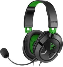 TURTLE BEACH BOX OF ASSORTED ITEMS TO INCLUDE RECON 50X GAMING ACCESSORY. (UNIT ONLY) [JPTC72590]