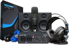 PRESONUS AUDIOBOX STUDIO ULTIMATE BUNDLE AUDIO (ORIGINAL RRP - £249). (WITH BOX) [JPTC72274]