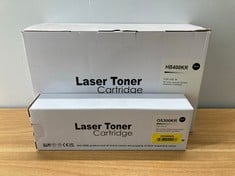 BOX OF ASSORTED ITEMS TO INCLUDE LASER TONER CARTRIDGE 05300KR PRINTER ACCESSORY. (WITH BOX) [JPTC72511]