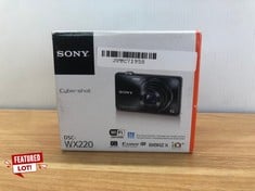 SONY DSC-WX220 CAMERA IN BLACK. (WITH BOX) [JPTC71958]