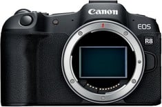 CANON EOS R8 BODY ONLY CAMERA (ORIGINAL RRP - £1699.00) IN BLACK. (WITH BOX) [JPTC72513]