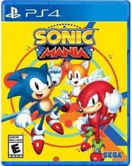 6 X ASSORTED ITEMS TO INCLUDE SONIC MANIA PLUS GAMES. (WITH CASE) [JPTC72469]