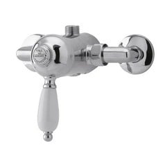 EDWARDIAN MANUAL SHOWER VALVE - CHROME - RRP £177