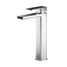 WINDON HIGH-RISE MONO BASIN MIXER (NO WASTE) - CHROME - TOTAL LOT RRP £312