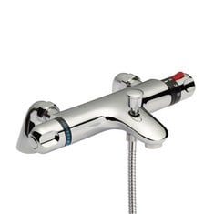 THERMOSTATIC BATH SHOWER MIXER - CHROME - TOTAL LOT RRP £120