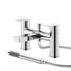 HUDSON REED SOTTILE BATH SHOWER MIXER - CHROME - RRP £162