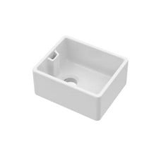 NUIE FIRECLAY BELFAST SINK 460 X 380 X 205MM - WHITE - RRP £270