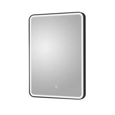 HYDRUS 700MM X 500MM BLACK FRAMED MIRROR TOUCH SENSOR - RRP £542