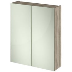 HUDSON REED FUSION DRIFTWOOD 600MM MIRROR UNIT (50/50) - TOTAL LOT RRP £223