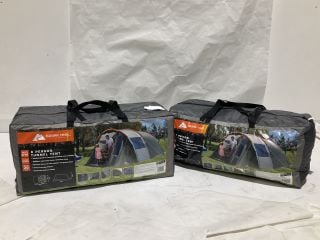 2 X OZARK 6 MAN TENTS