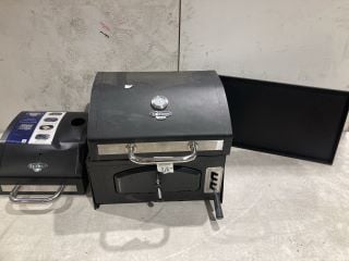 UNIFLAME GAS AND CHARCOAL COMBI GRILL