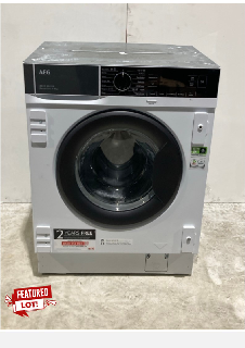 AEG LF8E8436BI 8KG 1400RPM INTEGRATED WASHING MACHINE RRP £799