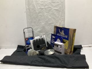 PALLET OF ITEMS TO INCLUDE AUTOMOTIVE PARTS AND ITEMS