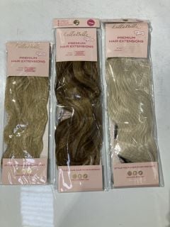 1 X BOX OF LULLABELLZ PREMIUM HAIR EXTENSIONS