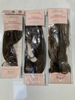 1 X BOX OF LULLABELLZ PREMIUM HAIR EXTENSIONS