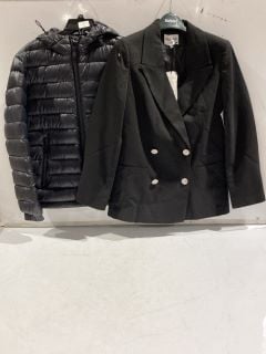 QTY OF ITEMS TO INCLUDE HUGO BOSS FEATHERWEIGHT DOWN JACKET SIZE M