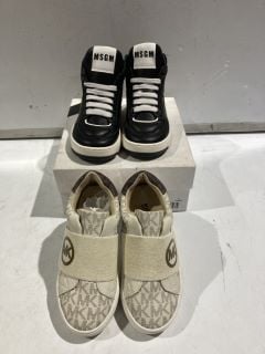 QTY OF ITEMS TO INCLUDE MICHAEL KORS VANILLA PUMPS KIDS SIZE 10 RRP £110