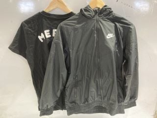 1 X BOX OF PREMIUM DESIGNER APPAREL TO INCLUDE NIKE SHELL JACKET SIZE XL 158-170CM