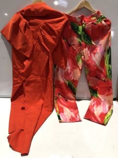 1 X BOX OF PREMIUM DESIGNER APPAREL TO INCLUDE FOREVER UNIQUE JUMPSUIT UK 8