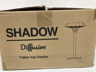 SHADOW DIFFUSION TABLE TOP PATIO HEATER