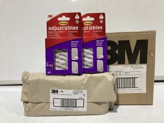 3 X BOXES OF COMMAND ADJUSTABLES STRIPS