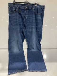 ITEM TO INCLUDE DESIGNER RIVER ISLAND DENIM JEANS SIZE 16