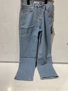 4 X PREMIUM DESIGNER APPERAL TO INCLUDE NA-KD LIGHT BLUE JEANS SIZ 36