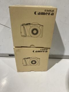 2 X DIGITAL CAMERA 4K ULTRA HD