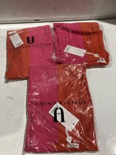 4 X PREMIUM DESIGNER APPERAL TO INCLUDE FOREVER UNIQUE TROUSERS SIZE 6