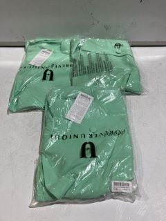 4 X PREMIUM DESIGNER APPERAL TO INCLUDE FOREVER UNIQUE GREEN DRESS SIZE 14