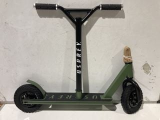 1 X OSPREY DIRT SCOOTER IN NATO GREEN RRP £189.99