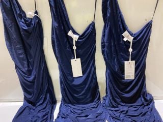 4 X PREMIUM DESIGNER APPERAL TO INCLUDE FOREVER UNIQUE LONG BLUE DRESS SIZE 18