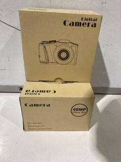 2 X DIGITAL CAMERA 4K ULTRA HD