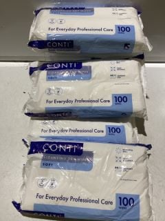 1 X BOX OF CONTI DRY CLEANSING WIPES