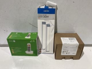 1 X BOX OF LIGHTING ITEMS TO INCLUDE LED SENSOR LIGHTS