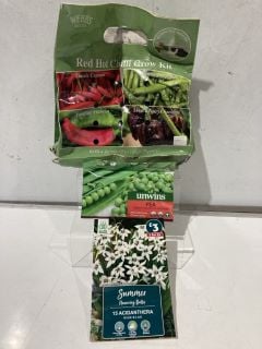 1 X BOX OF SEEDS TO INCLUDE CACTUS FOOD (GREEN TOTE NOT INCLUDED)