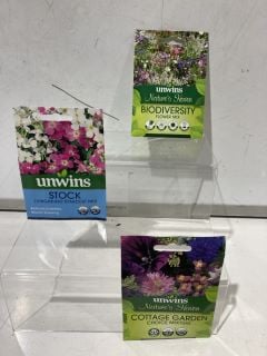 1 X BOX OF SEEDS TO INCLUDE COTTAGE GARDEN