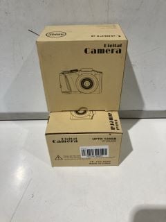 2 X DIGITAL CAMERA 4K ULTRA HD